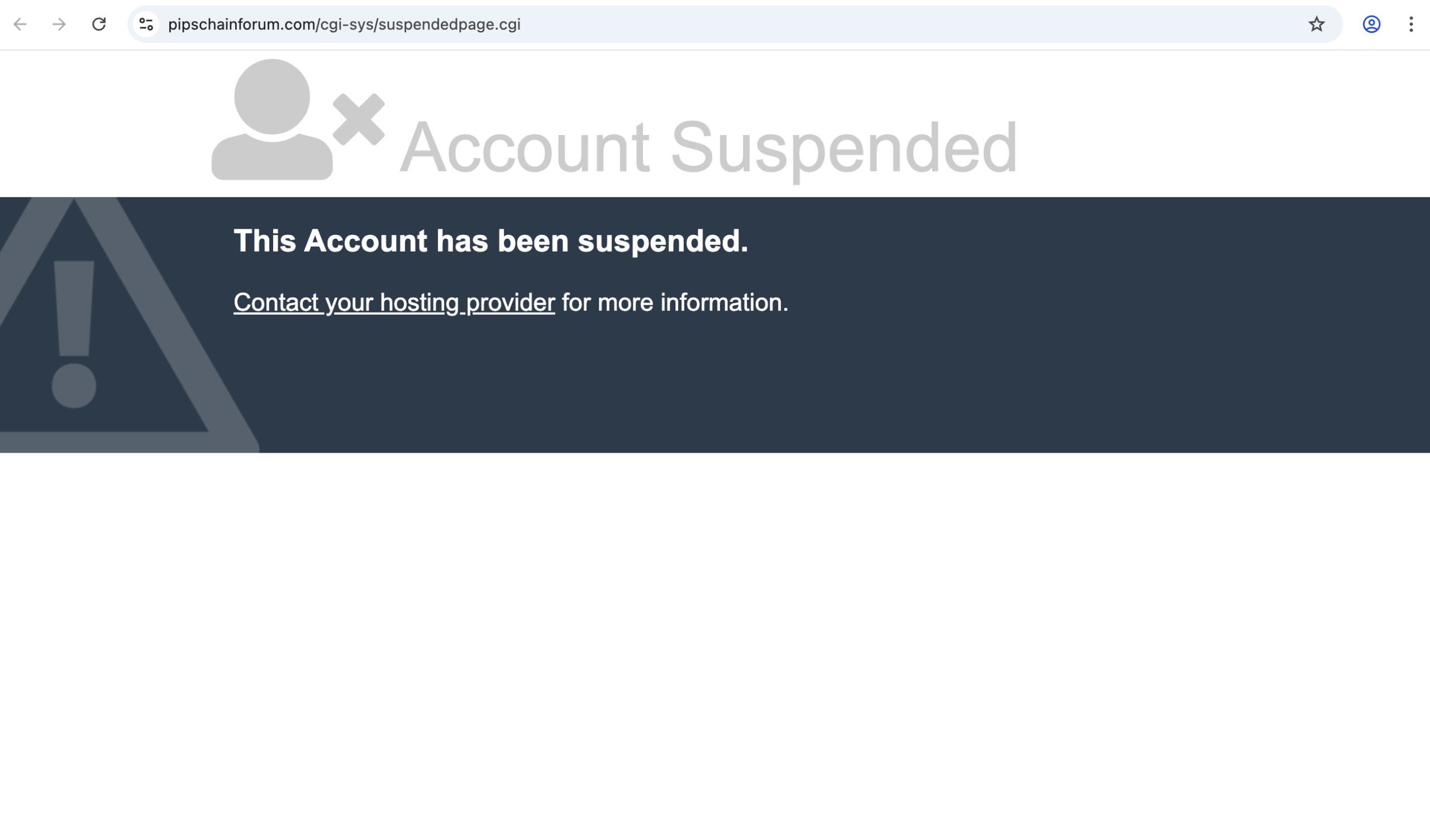 Screenshot of PipsChainForum.com homepage displaying trading signals and forum discussions on forex and cryptocurrency markets.
