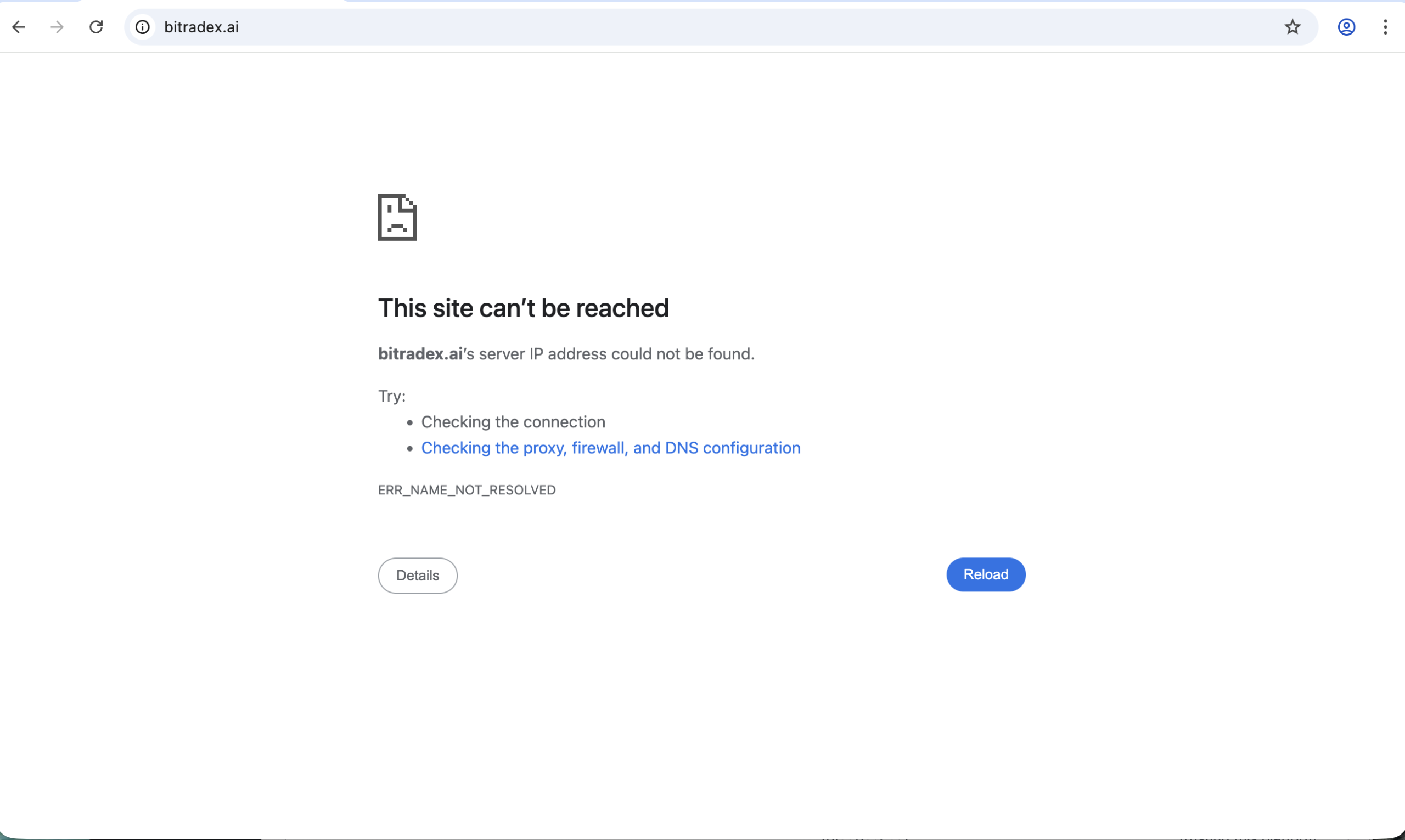 Screenshot of Bitradex.ai homepage featuring flashy graphics and promotional offers, emphasizing quick trading and high returns.